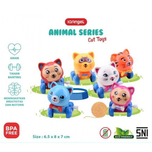 IQAngel Cat Toys IQ630 Mainan Bayi Edukatif - Warna Random